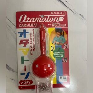 Otamatone Melody Series Japanese Electronic [Mini Size] Musical Toy New Red